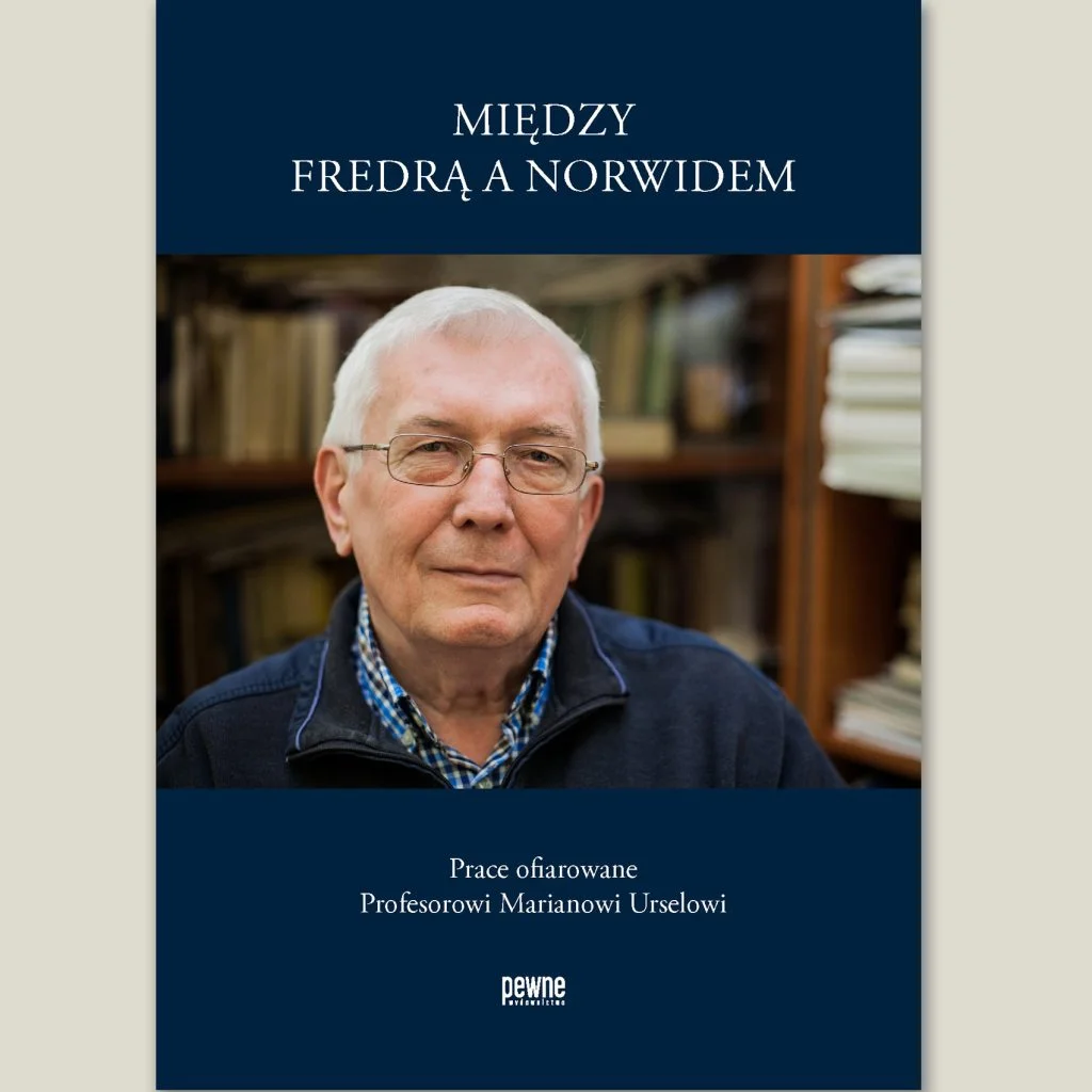okładka - Między Fredrą a Norwidem