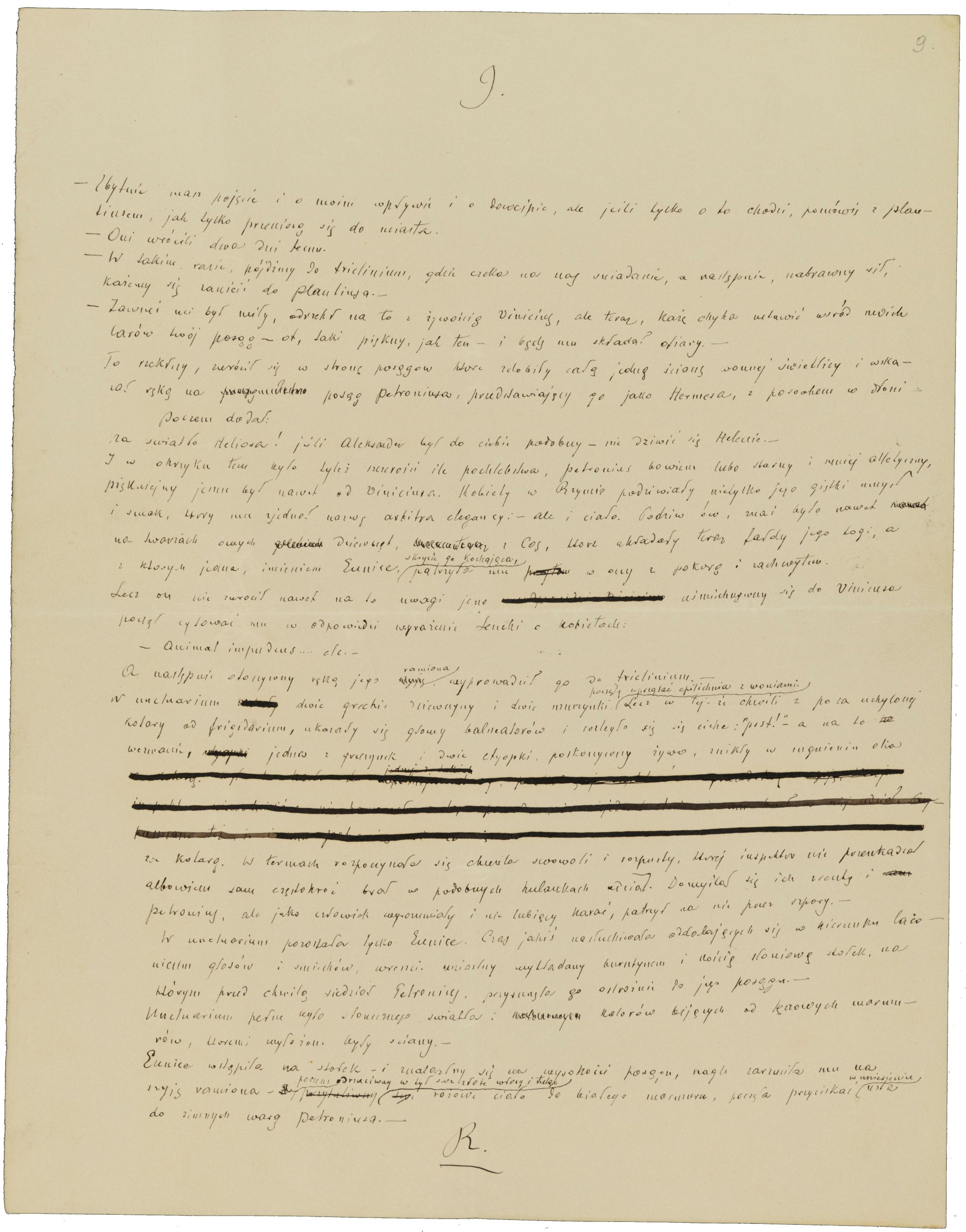 przykładowy rękopis