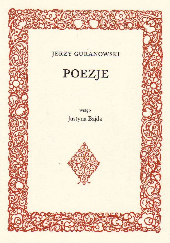 okładka książki: Jerzy Guranowski - Poezje