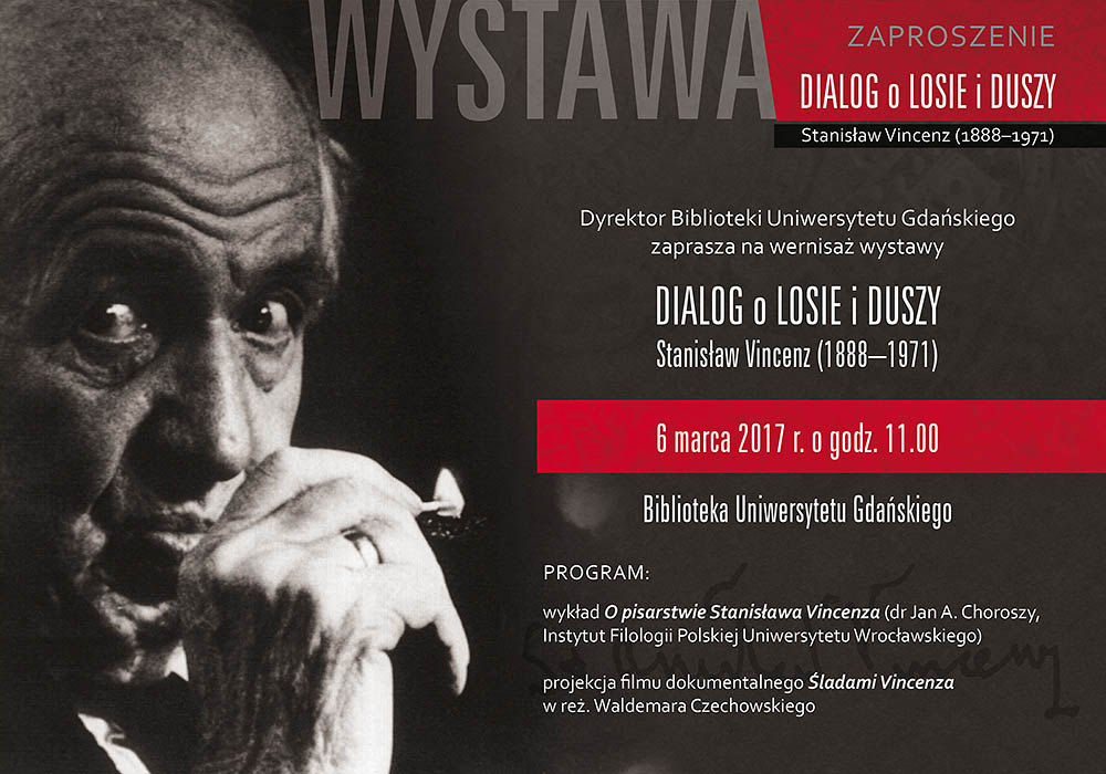 zaproszenie Vincenz wystawa Gdańsk
