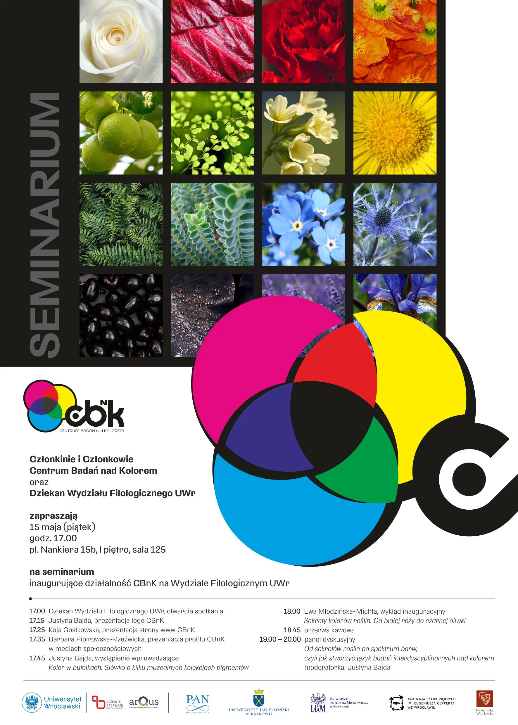 plakat - Centrum Badań nad Kolorem